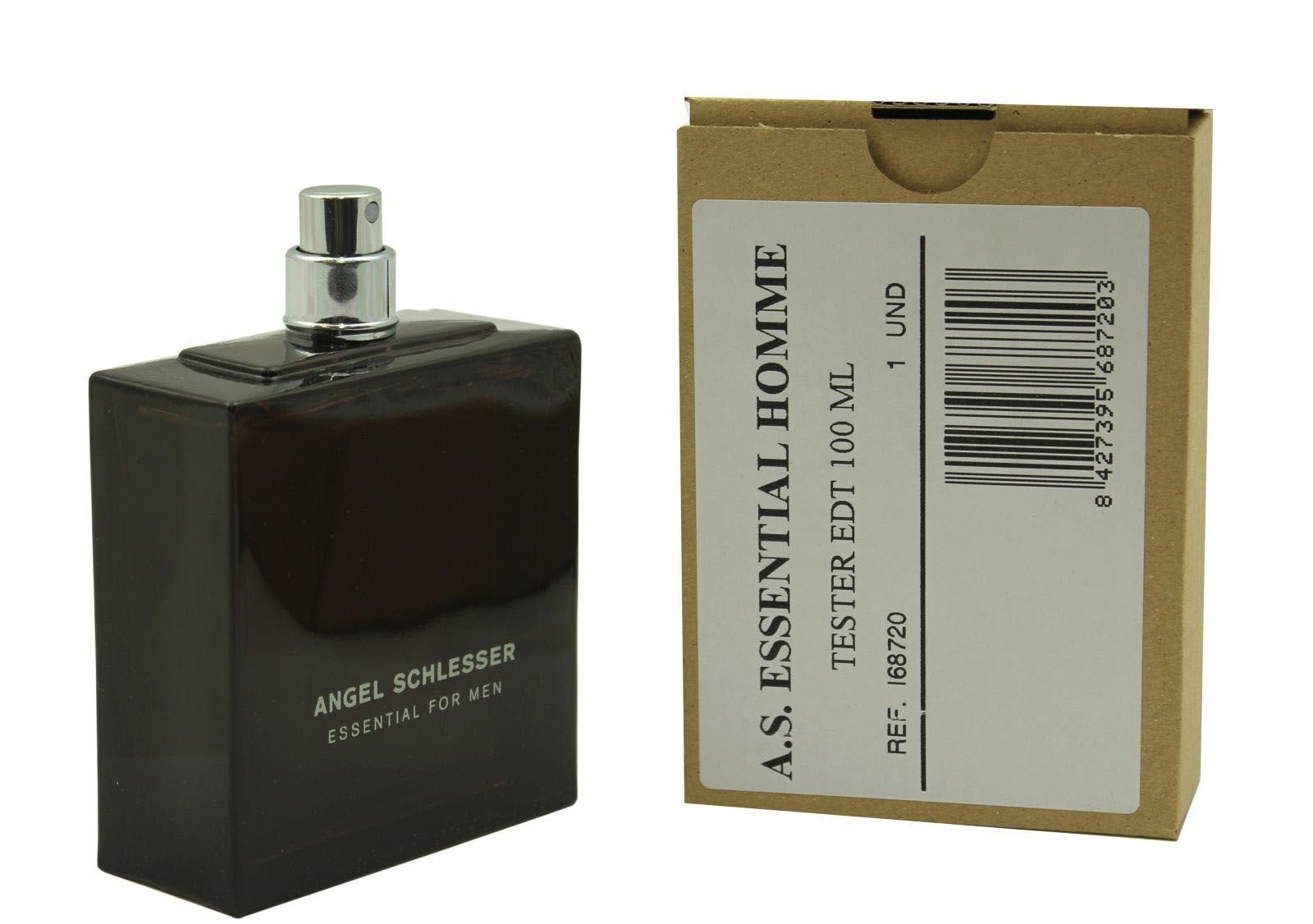 Angel schlesser. Angel Schlesser Essential man (Tester) 100ml EDT. Angel Schlesser Essential men тестер. Angel Schlesser Essential man EDT 100 ml. Angel Schlesser Essential m EDT 100 ml Tester [m].