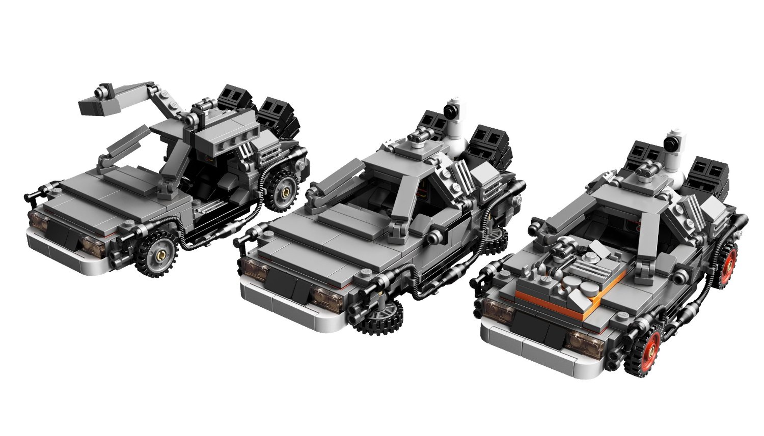 LEGO 21103 The DeLorean Машина времени - назад в будущее